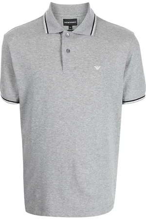 Emporio Armani Polo med broderet logo