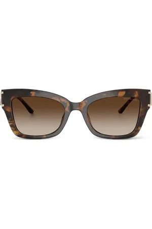 Michael Kors Cat eye-solbriller med skildpaddeeffekt