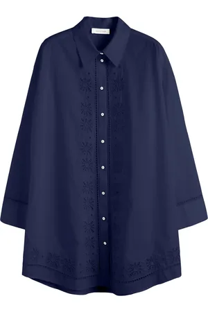Chinti & Parker Skjortekjole i broderie anglaise
