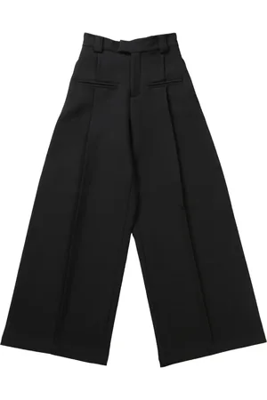 Fax Copy Express Front-jetted pocket trousers