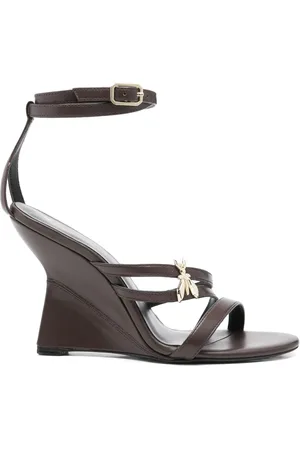 Patrizia Pepe 90 mm lædersandaler