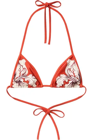 La DoubleJ Blommig bikiniöverdel