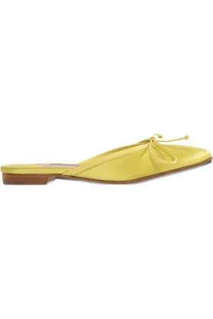 Manolo Blahnik Mules i satin