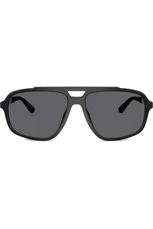 Emporio Armani Solbriller med kantet stel