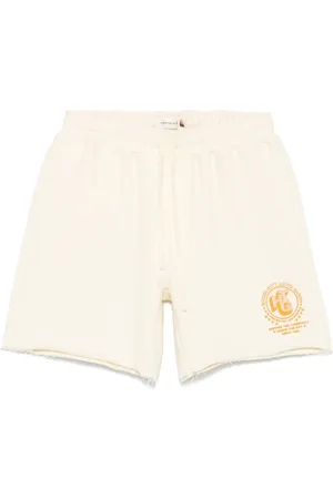 HONOR THE GIFT Race shorts med sildebensmønster