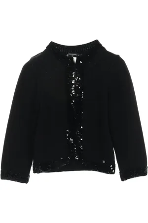 CHANEL Kofta med paljettdetalj från 1986-1988