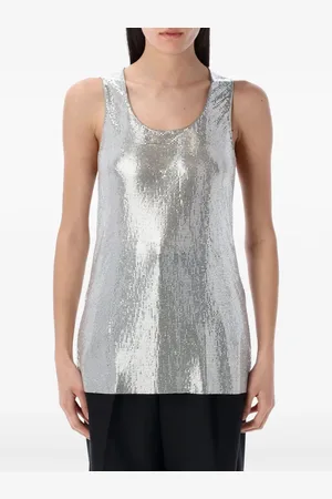 JUNYA WATANABE Tanktop med pailletudsmykning