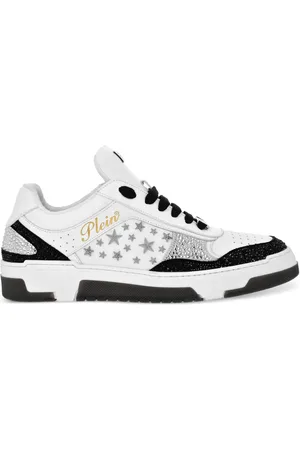 Philipp Plein Sneakers i læder med nitter