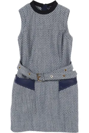 LOUIS VUITTON Damier Azur klänning från 2010-talet