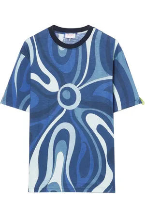 Puccini T-shirt med Marmo-tryk