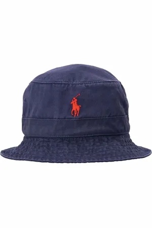 Ralph Lauren Bøllehat med logobroderi