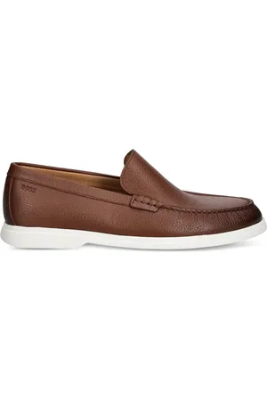 HUGO BOSS Loafers i læder