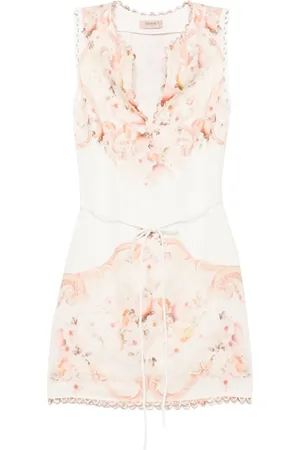 Twin-Set Kort kjole med blomstertryk