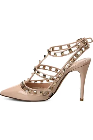 VALENTINO GARAVANI Rockstud pumps med ankelrem