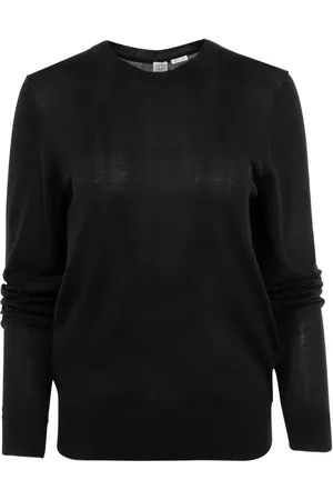 Totême Langærmet sweater med rund hals