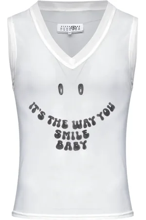 Maison Margiela Tanktop med tryk