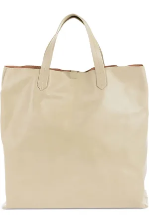 Jil Sander Shopping-taske i læder