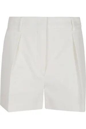 Sportmax Skræddersyede shorts med indsnit