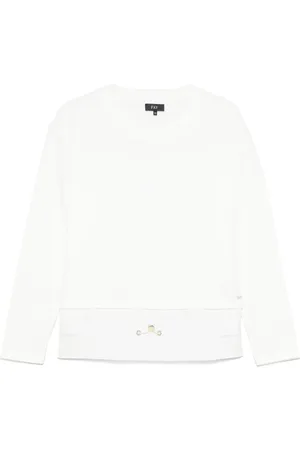 FAY Sweatshirt med paneler