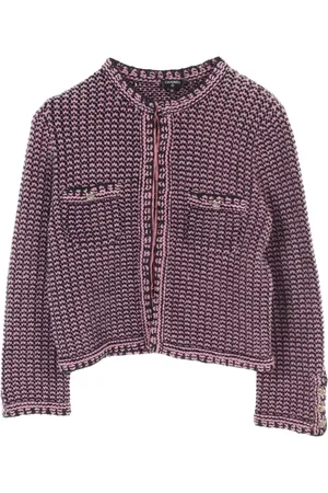 CHANEL Kofta i tweed från 1986-1988