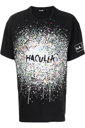 HACULLA T-shirt med spraymalet tryk
