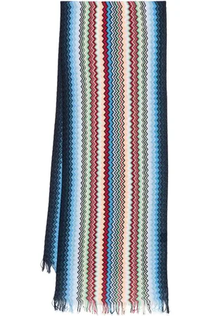 Missoni Tørklæde med zigzagmønster