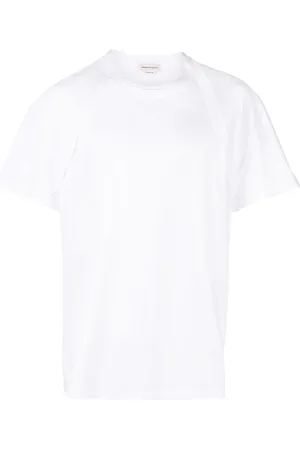 Alexander McQueen T-shirt med seleeffekt
