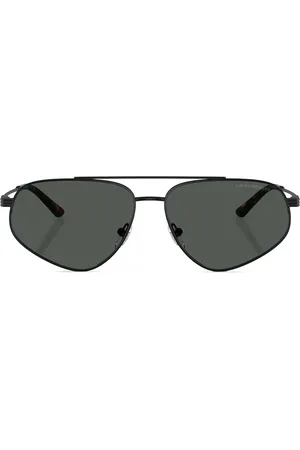 Emporio Armani Solbriller med geometrisk stel