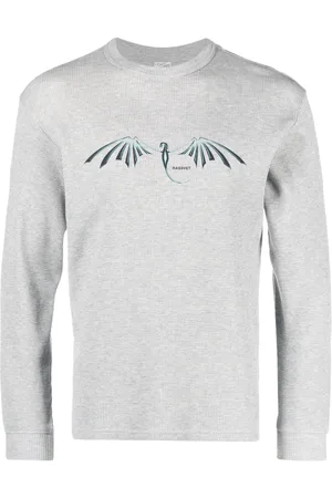 Rassvet T-shirt i vaffelstrik med logotryk