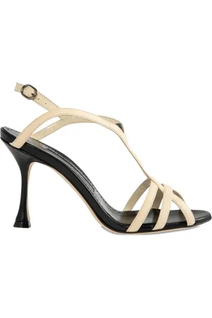 Manolo Blahnik Betgieb sandaler med remme og høj hæl