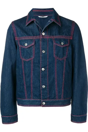 VALENTINO GARAVANI Denimjakke med logotryk