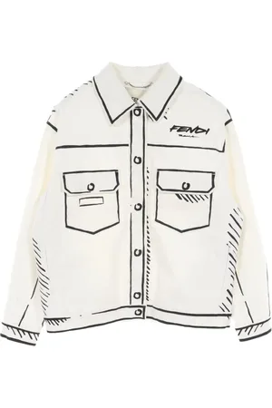 Fendi X Joshua Vides jeansjacka från 2000-talet