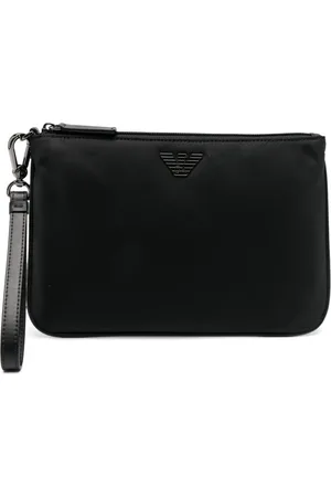 Emporio Armani Clutch med logoplade