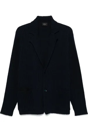 BRIONI Ribstrikket blazer