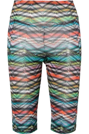 Missoni Shorts med zigzag-vævet tryk