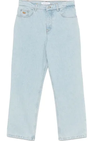 Maison Kitsuné Jeans med broderad logotyp