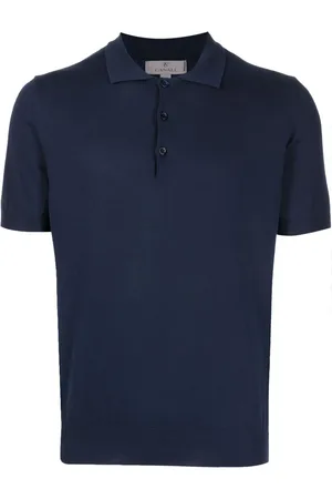 CANALI Polo med knaplukning
