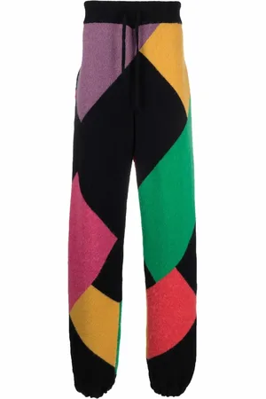 Palm Angels X Missoni Sport joggingbukser i strik med colour-block