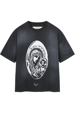 ROUGH. Oversize T-shirt med grafisk tryk