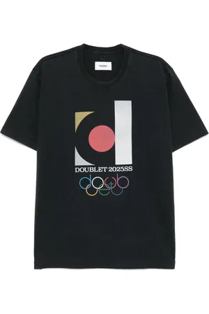 DOUBLET T-shirt med grafiskt tryck