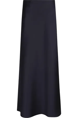 Alberta Ferretti Lang kjole i satin