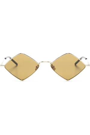 Saint Laurent Lisa solbriller med diamant-stel