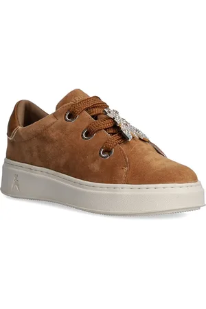 Patrizia Pepe Girl Sneakers i ruskind