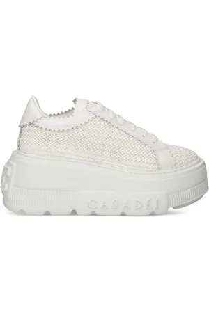 Casadei Teksturerede Nexus sneakers med plateausål