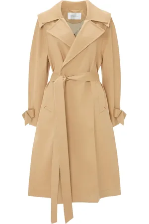 Victoria Beckham Trenchcoat med bælte og raglanærmer