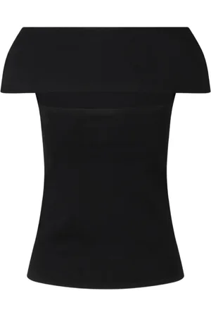 CIRCUS HOTEL Top med off-shoulder-snit