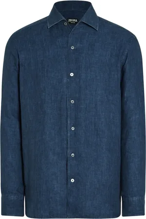 Ermenegildo Zegna Oasi Lino skjorte