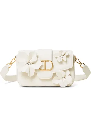 Twin-Set Blomstret-udsmykket crossbody-taske