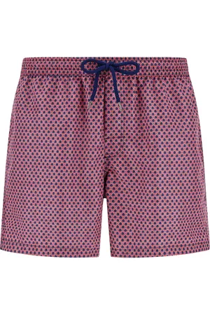 Boggi Milano Badeshorts med geometrisk tryk