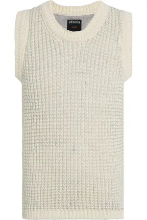 Ermenegildo Zegna Vest i åben strik